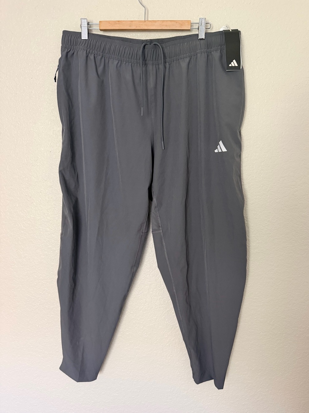 New Adidas Men’s Aeroready Active Woven Travel Pant size XXL